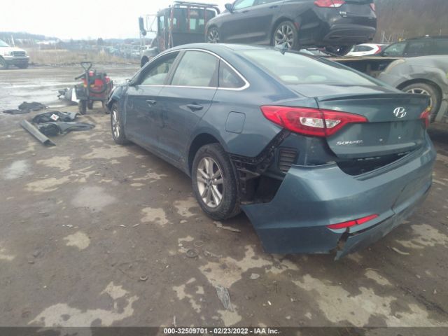 Photo 2 VIN: 5NPE24AF7GH407093 - HYUNDAI SONATA 