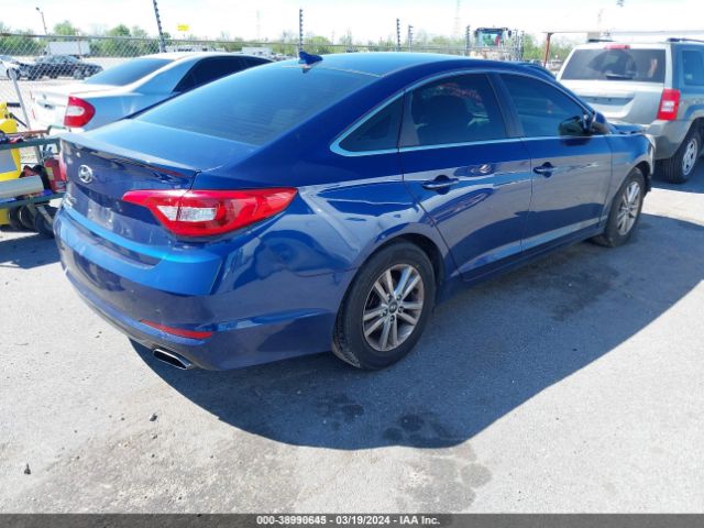 Photo 3 VIN: 5NPE24AF7GH408082 - HYUNDAI SONATA 