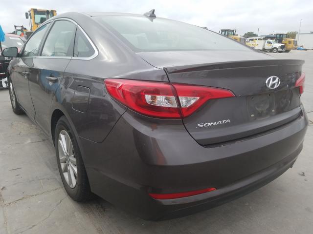 Photo 2 VIN: 5NPE24AF7GH410334 - HYUNDAI SONATA SE 