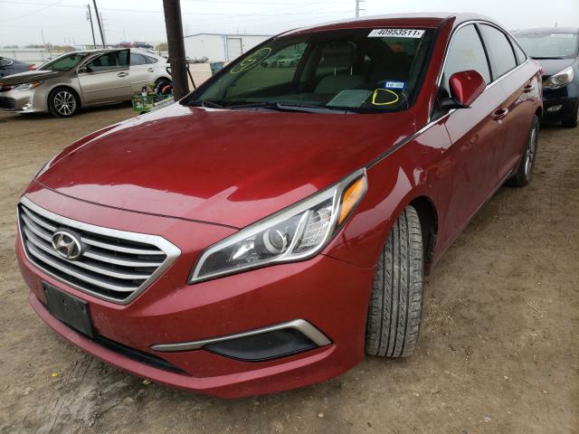 Photo 1 VIN: 5NPE24AF7GH417977 - HYUNDAI SONATA SE 