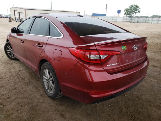 Photo 2 VIN: 5NPE24AF7GH417977 - HYUNDAI SONATA SE 