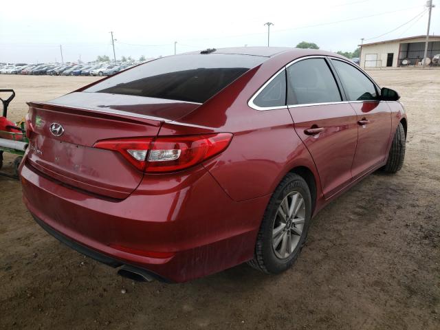 Photo 3 VIN: 5NPE24AF7GH417977 - HYUNDAI SONATA SE 