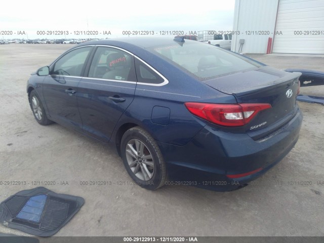 Photo 2 VIN: 5NPE24AF7GH426081 - HYUNDAI SONATA 