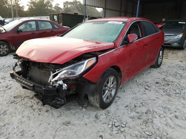 Photo 1 VIN: 5NPE24AF7HH445229 - HYUNDAI SONATA SE 