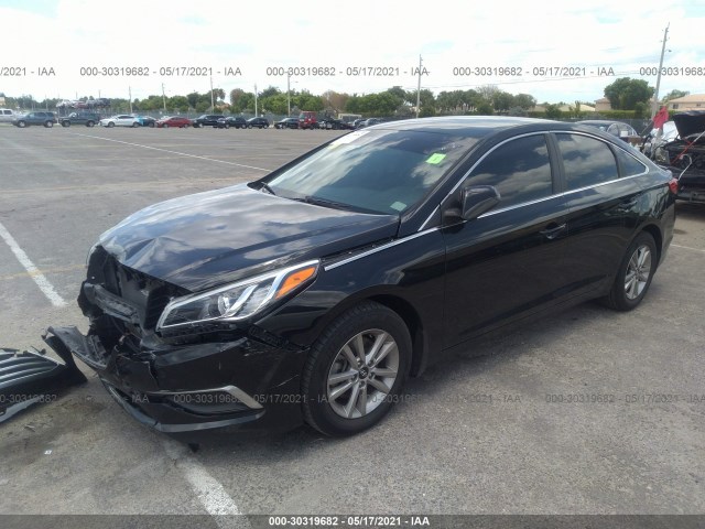 Photo 1 VIN: 5NPE24AF7HH450592 - HYUNDAI SONATA 