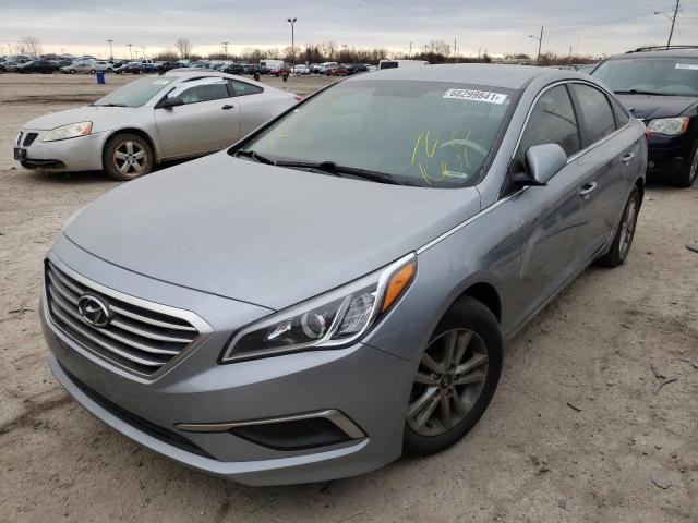 Photo 1 VIN: 5NPE24AF7HH455825 - HYUNDAI SONATA SE 