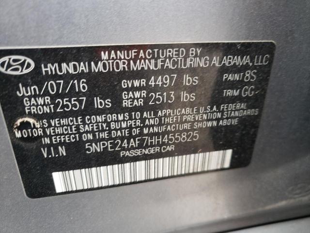 Photo 9 VIN: 5NPE24AF7HH455825 - HYUNDAI SONATA SE 