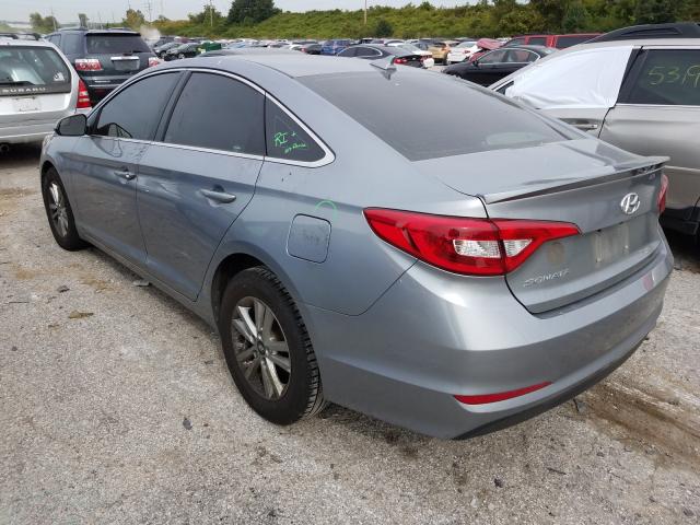 Photo 2 VIN: 5NPE24AF7HH483835 - HYUNDAI SONATA SE 