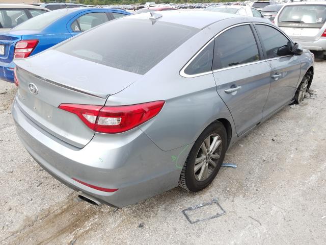 Photo 3 VIN: 5NPE24AF7HH483835 - HYUNDAI SONATA SE 