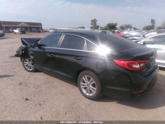 Photo 2 VIN: 5NPE24AF7HH496424 - HYUNDAI SONATA 