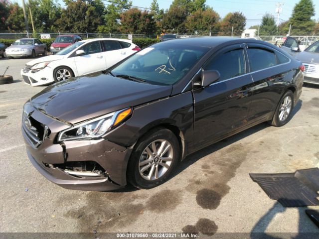 Photo 1 VIN: 5NPE24AF7HH496665 - HYUNDAI SONATA 