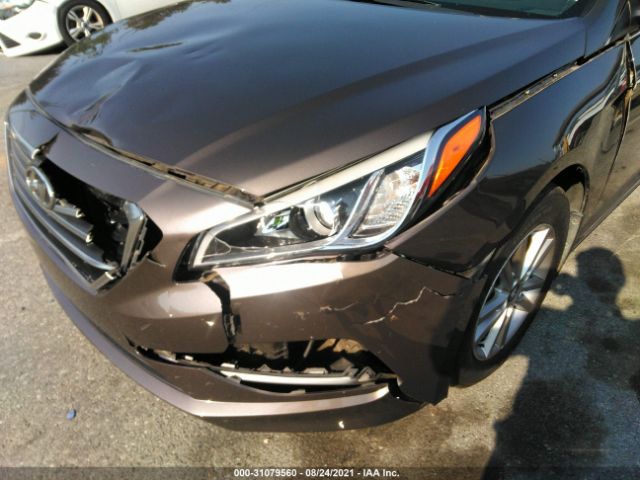 Photo 5 VIN: 5NPE24AF7HH496665 - HYUNDAI SONATA 