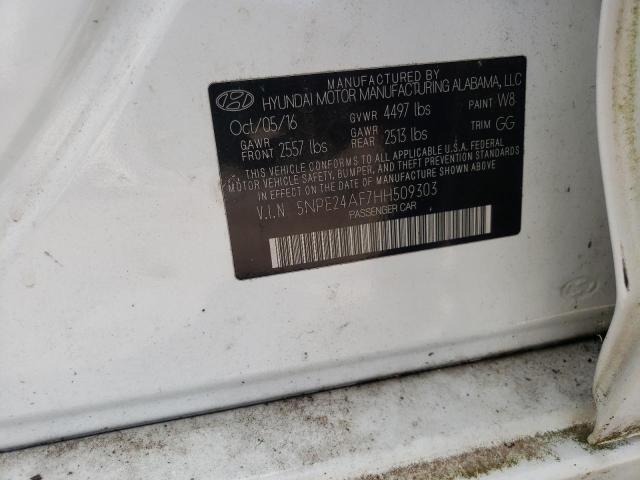 Photo 12 VIN: 5NPE24AF7HH509303 - HYUNDAI SONATA SE 