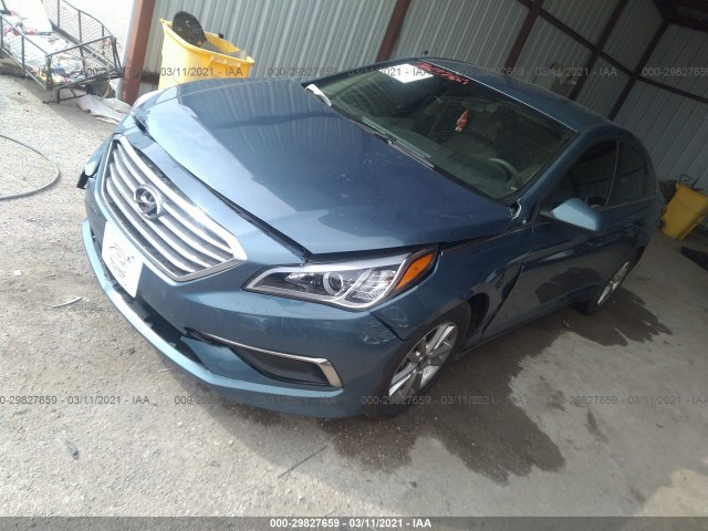 Photo 1 VIN: 5NPE24AF7HH513741 - HYUNDAI SONATA 