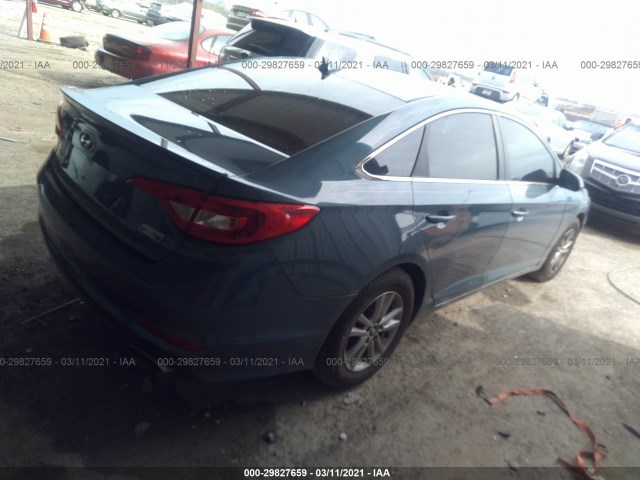 Photo 3 VIN: 5NPE24AF7HH513741 - HYUNDAI SONATA 