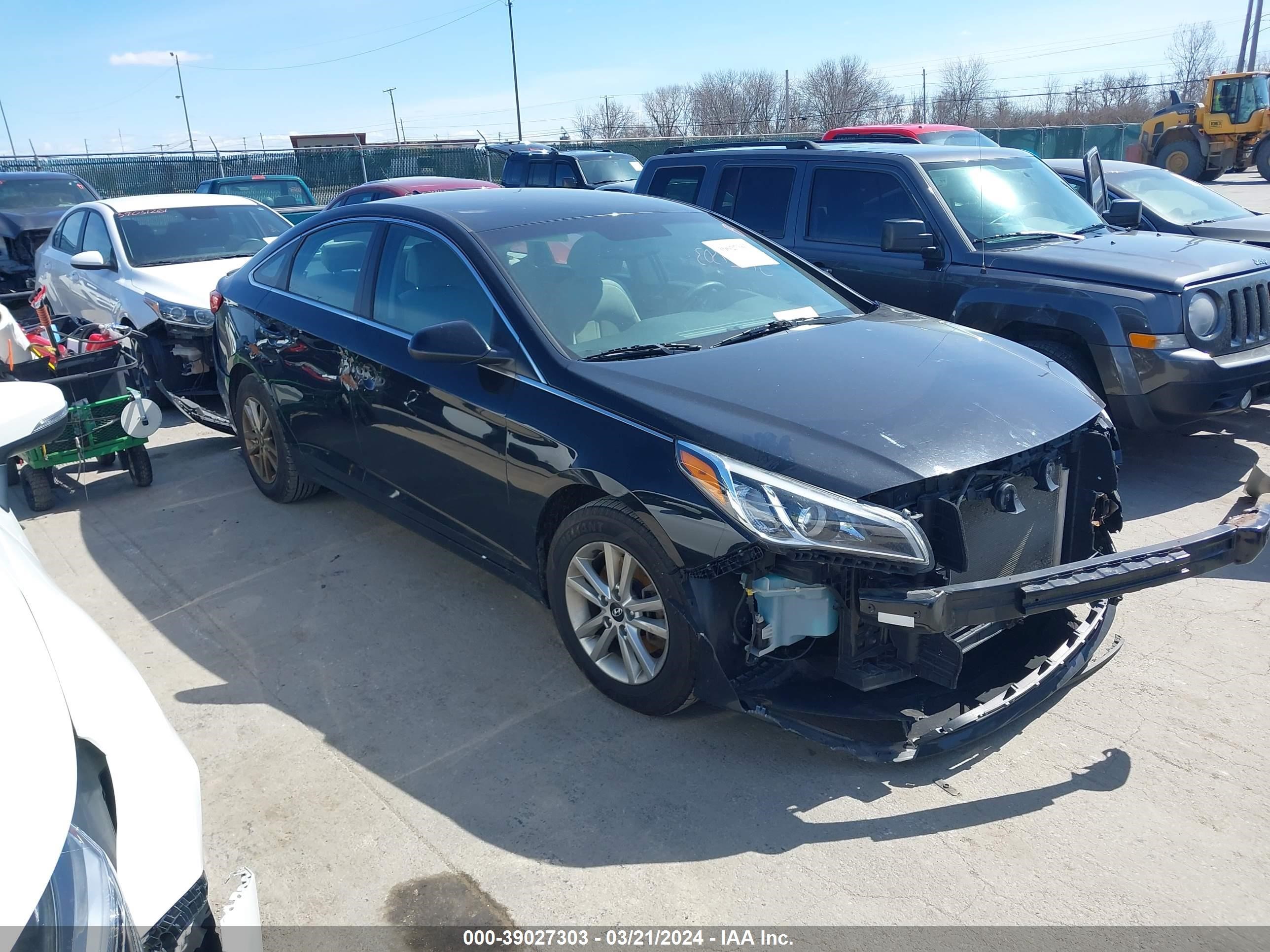 Photo 0 VIN: 5NPE24AF7HH524397 - HYUNDAI SONATA 