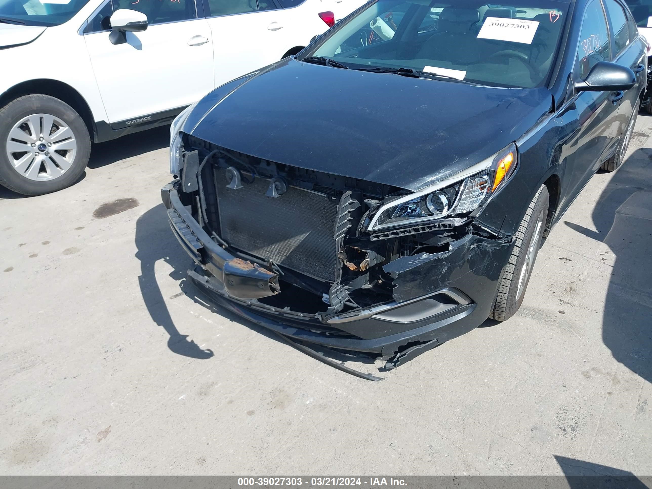 Photo 5 VIN: 5NPE24AF7HH524397 - HYUNDAI SONATA 