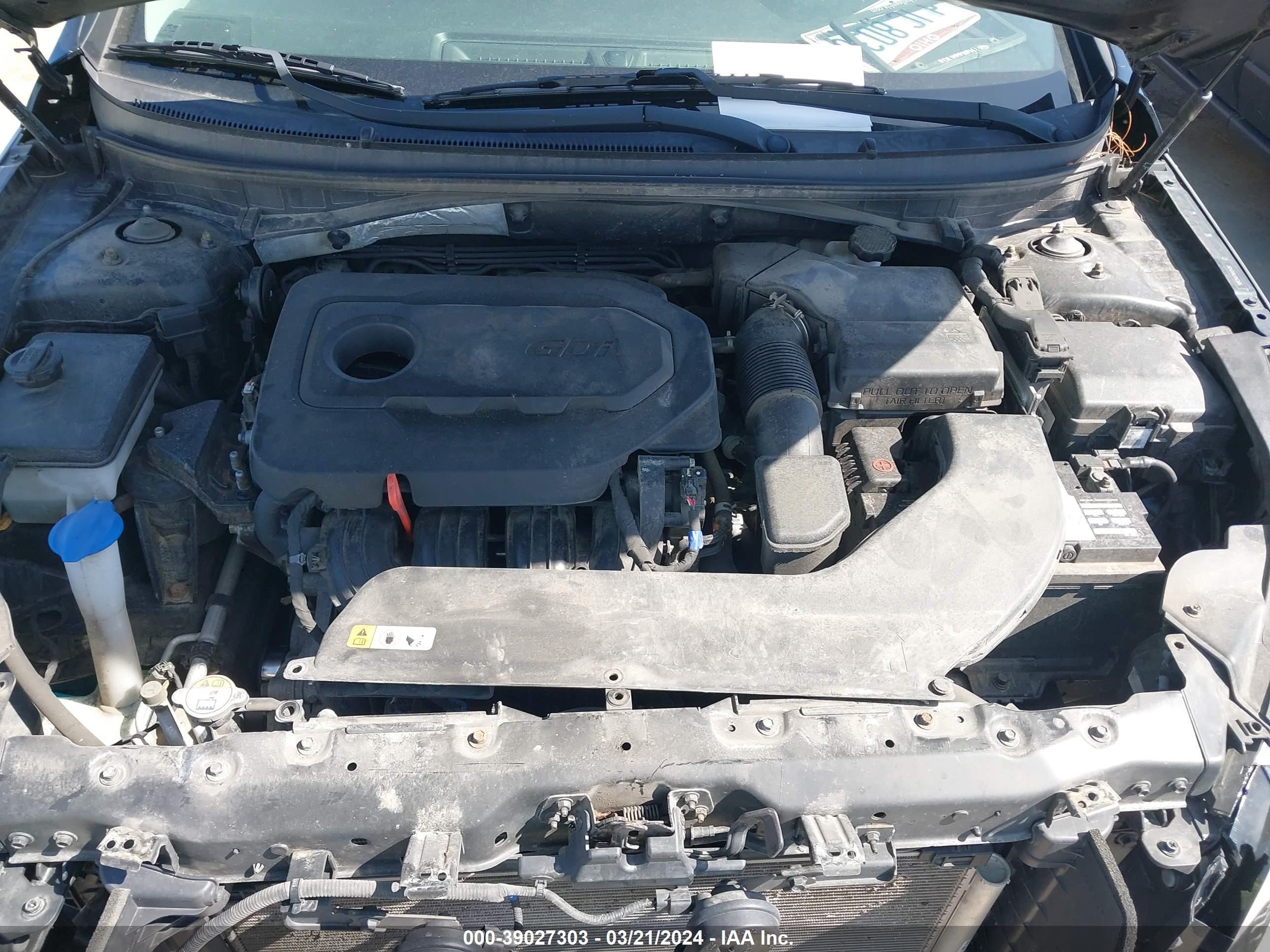 Photo 9 VIN: 5NPE24AF7HH524397 - HYUNDAI SONATA 