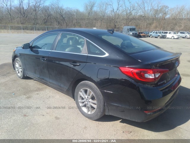 Photo 2 VIN: 5NPE24AF7HH525856 - HYUNDAI SONATA 