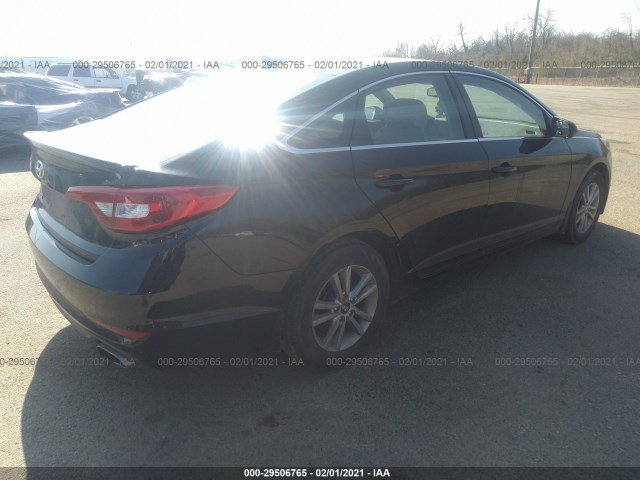 Photo 3 VIN: 5NPE24AF7HH525856 - HYUNDAI SONATA 