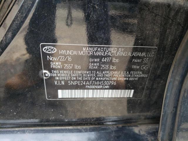 Photo 12 VIN: 5NPE24AF7HH530796 - HYUNDAI SONATA SE 