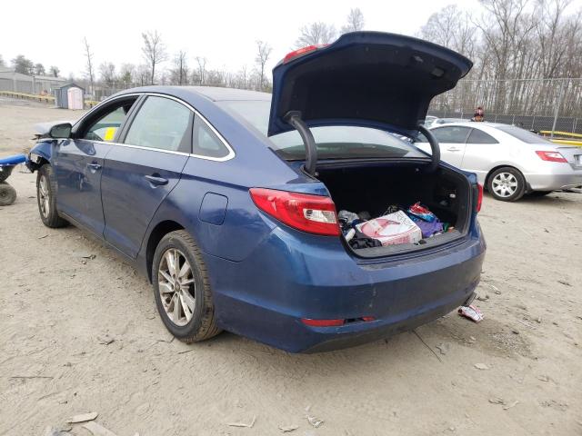 Photo 2 VIN: 5NPE24AF7HH532693 - HYUNDAI SONATA SE 