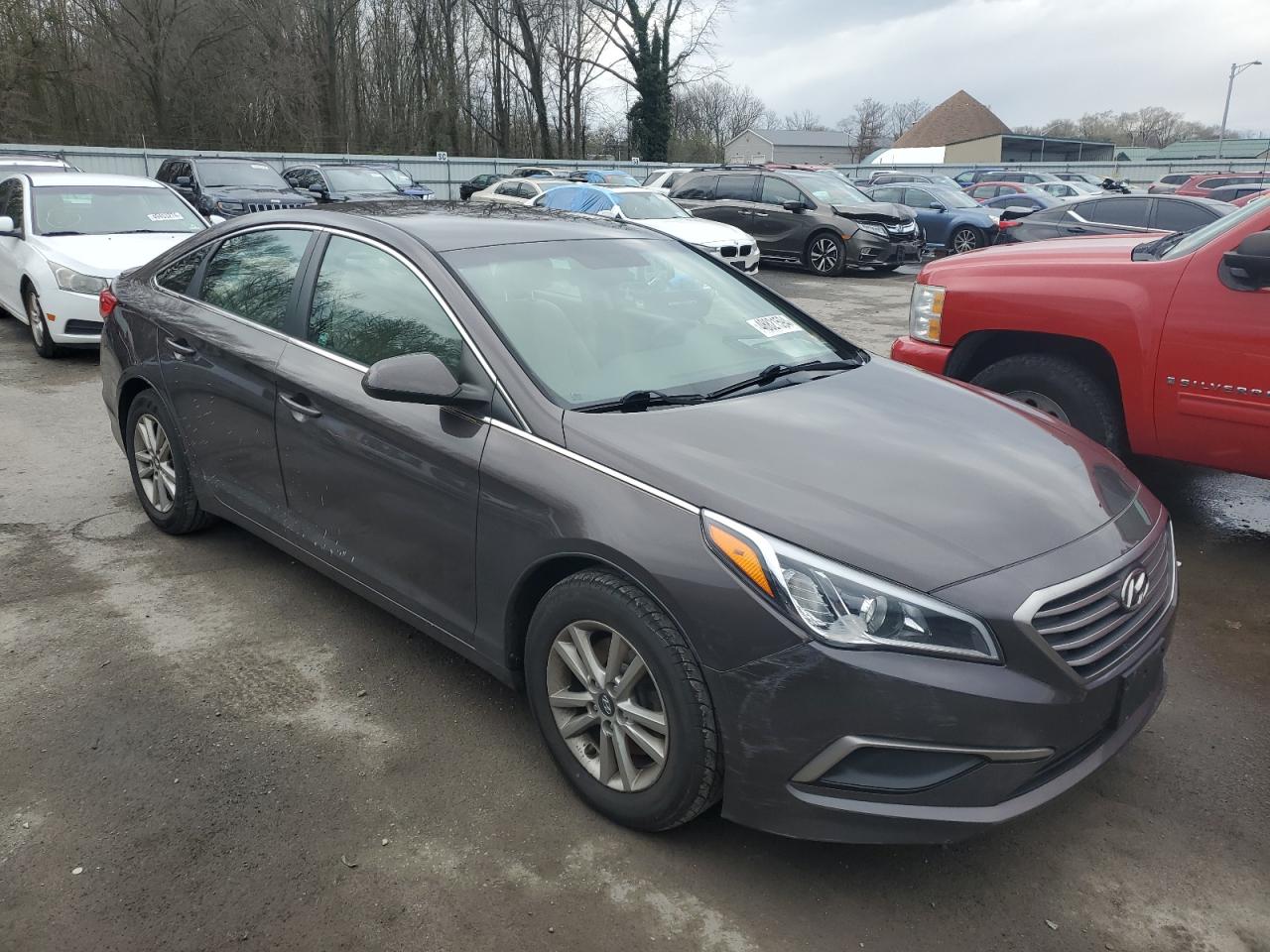 Photo 3 VIN: 5NPE24AF7HH544309 - HYUNDAI SONATA 