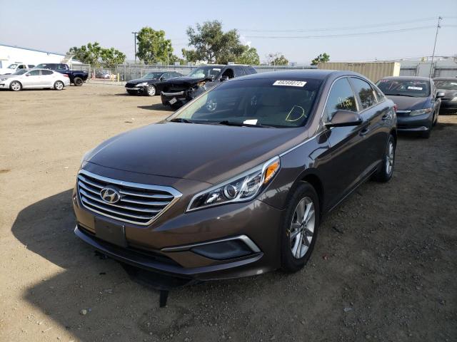 Photo 1 VIN: 5NPE24AF7HH545217 - HYUNDAI SONATA SE 