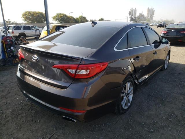 Photo 3 VIN: 5NPE24AF7HH545217 - HYUNDAI SONATA SE 