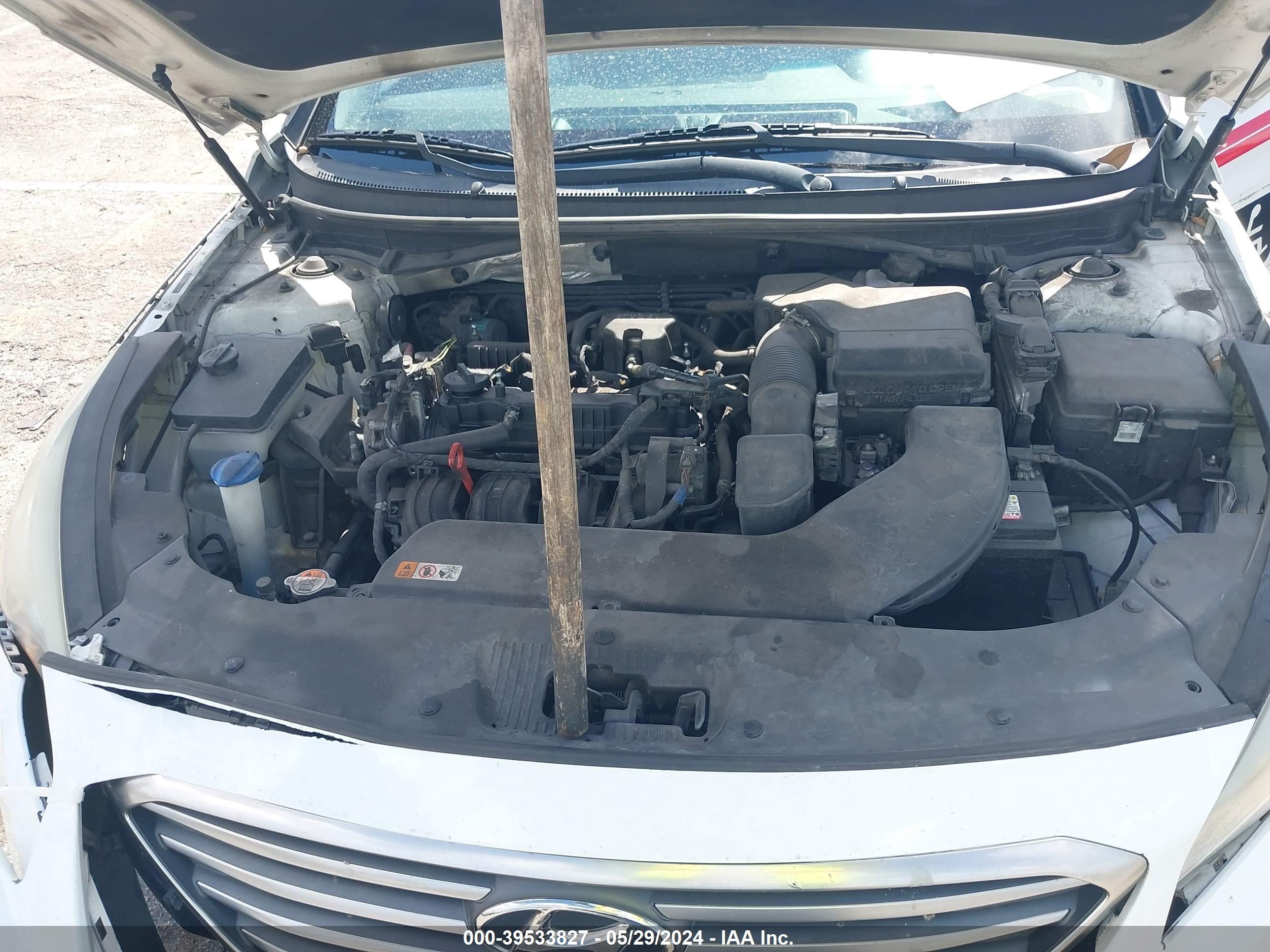 Photo 9 VIN: 5NPE24AF7HH547260 - HYUNDAI SONATA 