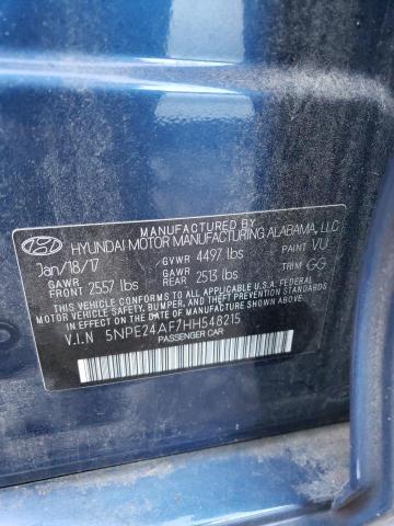 Photo 11 VIN: 5NPE24AF7HH548215 - HYUNDAI SONATA SE 