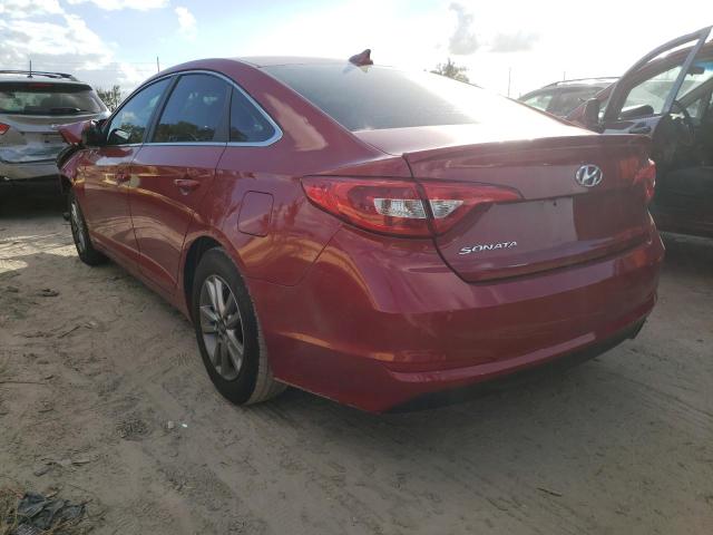 Photo 2 VIN: 5NPE24AF7HH551115 - HYUNDAI SONATA SE 