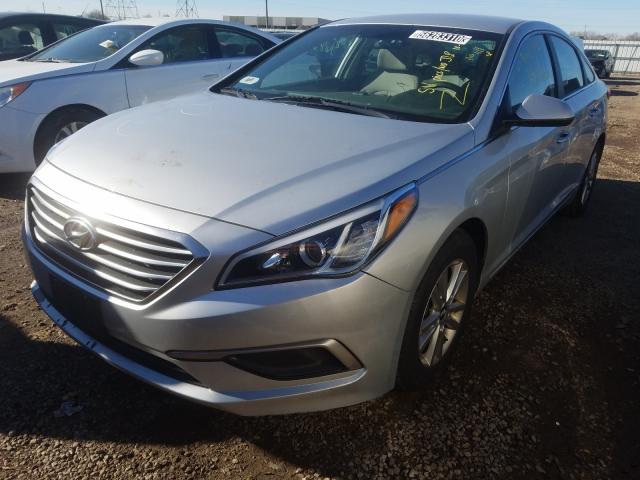 Photo 1 VIN: 5NPE24AF7HH557268 - HYUNDAI SONATA 