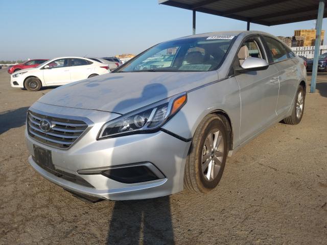 Photo 1 VIN: 5NPE24AF7HH557593 - HYUNDAI SONATA 