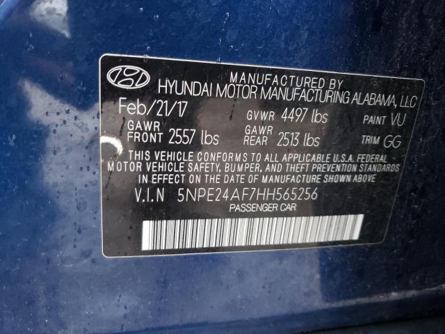 Photo 12 VIN: 5NPE24AF7HH565256 - HYUNDAI SONATA SE 