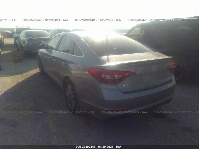 Photo 2 VIN: 5NPE24AF7HH567699 - HYUNDAI SONATA 