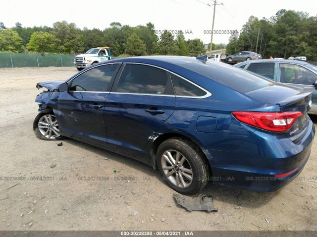 Photo 2 VIN: 5NPE24AF7HH567931 - HYUNDAI SONATA 