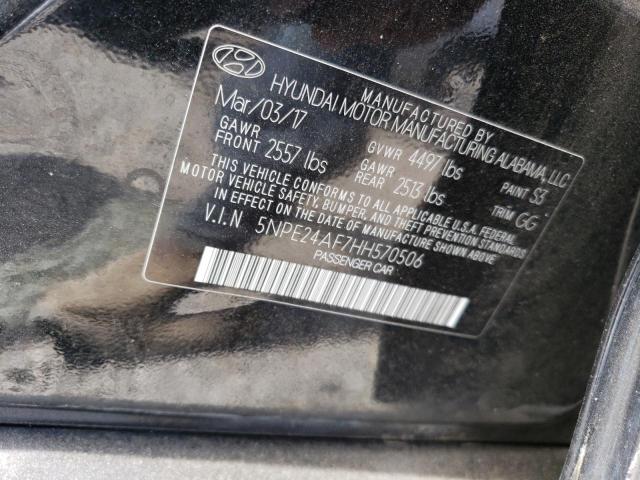 Photo 11 VIN: 5NPE24AF7HH570506 - HYUNDAI SONATA 