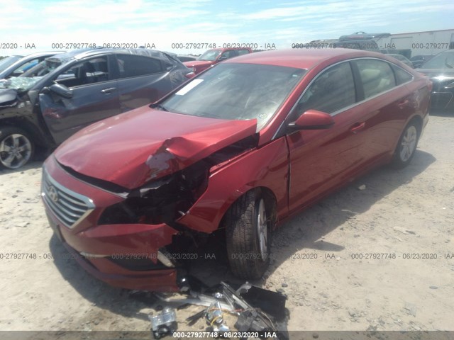 Photo 1 VIN: 5NPE24AF7HH573924 - HYUNDAI SONATA 