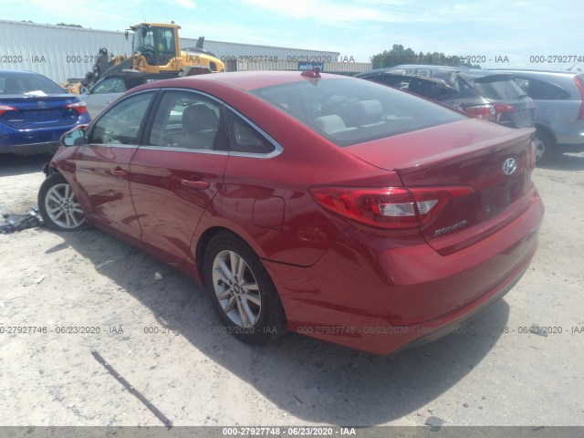 Photo 2 VIN: 5NPE24AF7HH573924 - HYUNDAI SONATA 