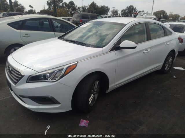 Photo 1 VIN: 5NPE24AF7HH575057 - HYUNDAI SONATA 