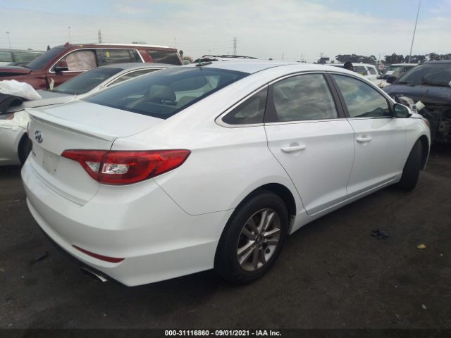 Photo 3 VIN: 5NPE24AF7HH575057 - HYUNDAI SONATA 