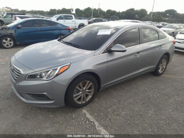 Photo 1 VIN: 5NPE24AF7HH575155 - HYUNDAI SONATA 