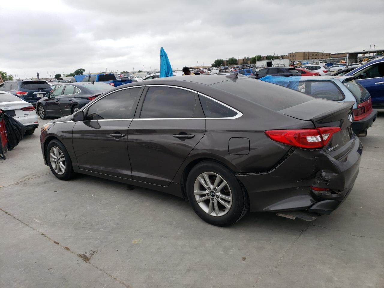 Photo 1 VIN: 5NPE24AF7HH576676 - HYUNDAI SONATA 