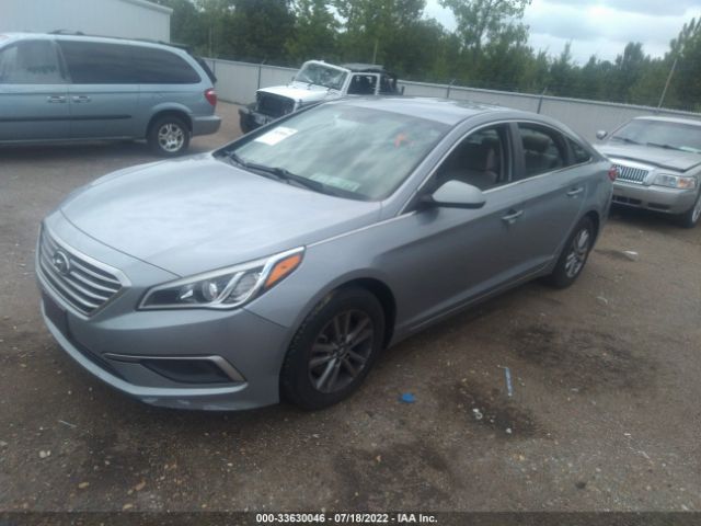 Photo 1 VIN: 5NPE24AF7HH580677 - HYUNDAI SONATA 