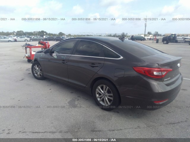 Photo 2 VIN: 5NPE24AF7HH583160 - HYUNDAI SONATA 