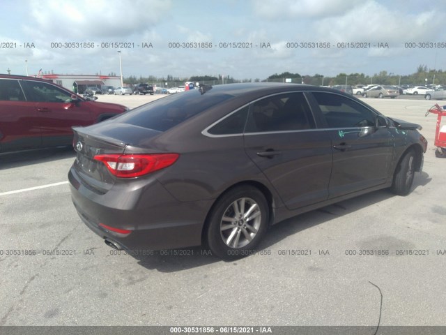 Photo 3 VIN: 5NPE24AF7HH583160 - HYUNDAI SONATA 