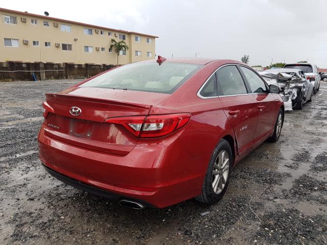 Photo 3 VIN: 5NPE24AF7HH585491 - HYUNDAI SONATA SE 