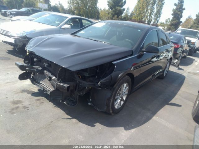 Photo 1 VIN: 5NPE24AF7JH620391 - HYUNDAI SONATA 