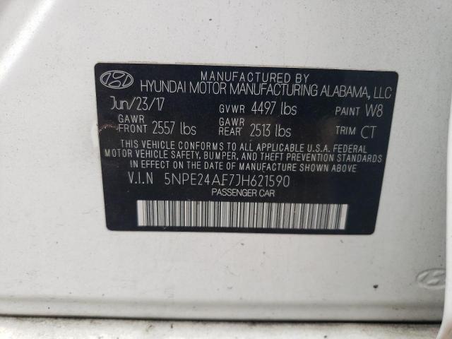 Photo 11 VIN: 5NPE24AF7JH621590 - HYUNDAI SONATA SE 